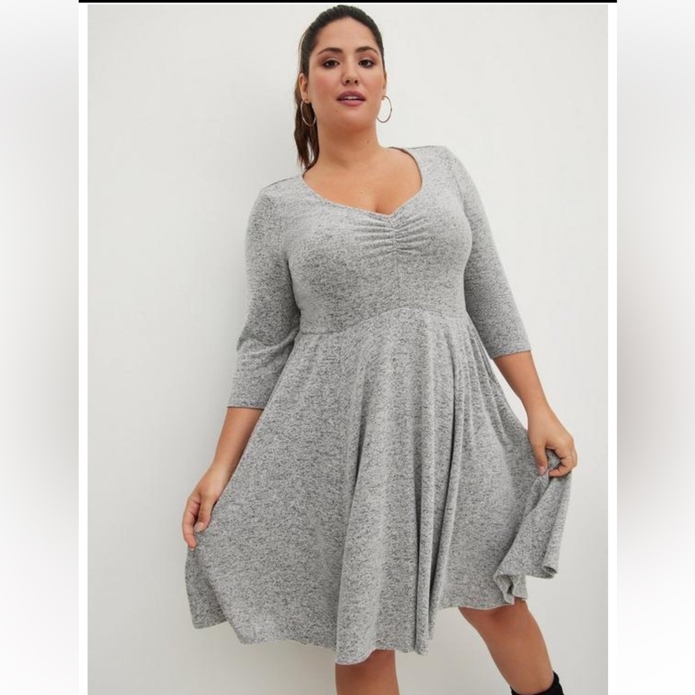 Torrid Mini Super Soft Plush
Skater Dress NWT